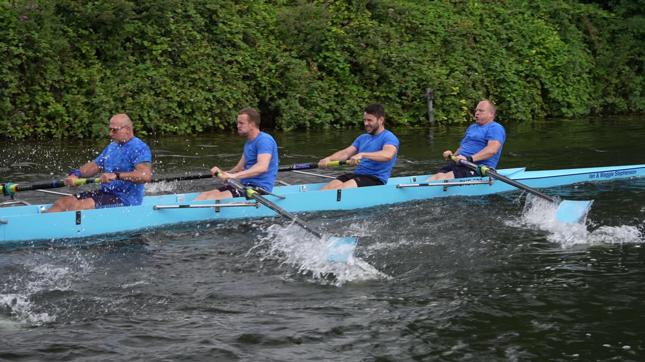 St Neots M2, Division 3, Thursday, Cambridge Town Bumps 2023 (slow motion)
