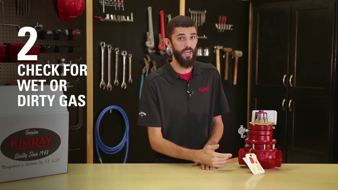 Troubleshooting a Kimray Back Pressure Regulator Valve