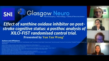 Glasgow Neuro-2022; YNSS; Yun Yan Wong; Treatment of Post stroke Cognition problems