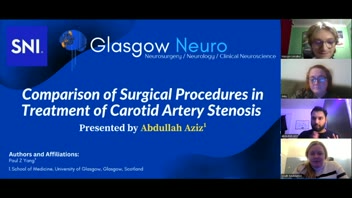 Glasgow Neuro; YNSS; Abdullah Aziz; Carotid Artery Stenosis